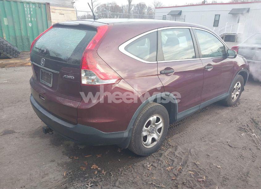 Photo 4 of 2013 Honda Cr-v LX (VIN 5J6RM4H36DL035206)