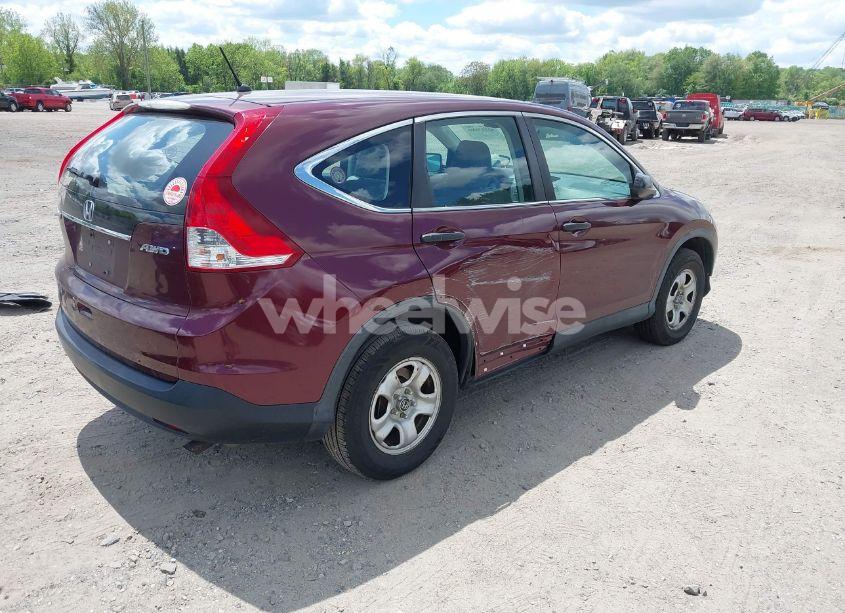 Photo 4 of 2014 Honda Cr-v LX (VIN 5J6RM4H36EL099540)