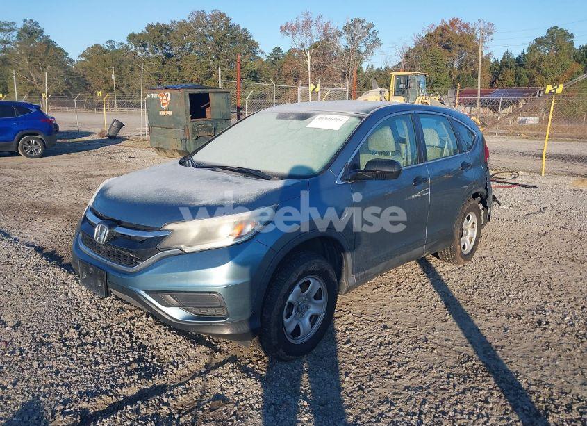 Photo 2 of 2015 Honda Cr-v LX (VIN 5J6RM4H36FL017484)