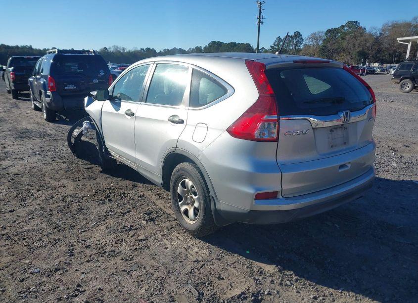 Photo 3 of 2016 Honda Cr-v LX (VIN 5J6RM4H36GL126108)