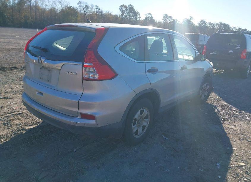 Photo 4 of 2016 Honda Cr-v LX (VIN 5J6RM4H36GL126108)