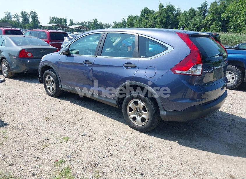 Photo 3 of 2012 Honda Cr-v LX (VIN 5J6RM4H37CL059528)