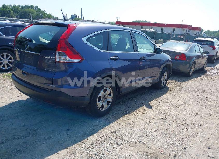 Photo 4 of 2012 Honda Cr-v LX (VIN 5J6RM4H37CL059528)