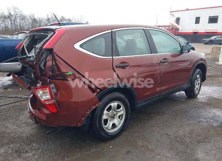 Photo 4 of 2015 Honda Cr-v LX (VIN 5J6RM4H37FL090749)