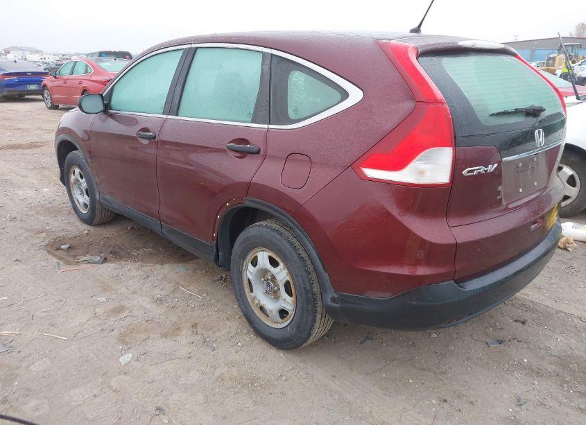 Photo 3 of 2012 Honda Cr-v LX (VIN 5J6RM4H38CL023685)