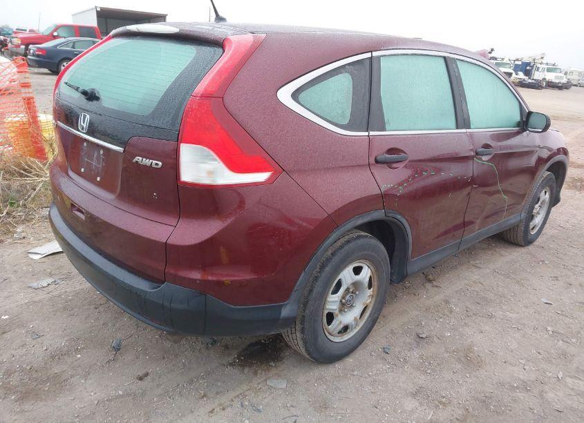 Photo 4 of 2012 Honda Cr-v LX (VIN 5J6RM4H38CL023685)