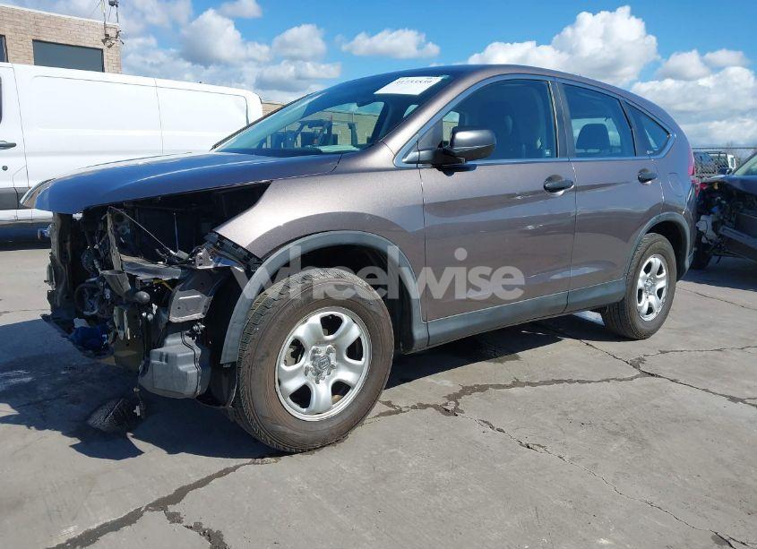 Photo 2 of 2012 Honda Cr-v LX (VIN 5J6RM4H38CL043807)