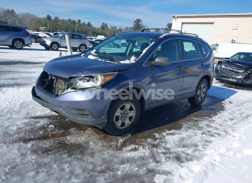 Photo 2 of 2012 Honda Cr-v LX (VIN 5J6RM4H38CL054158)