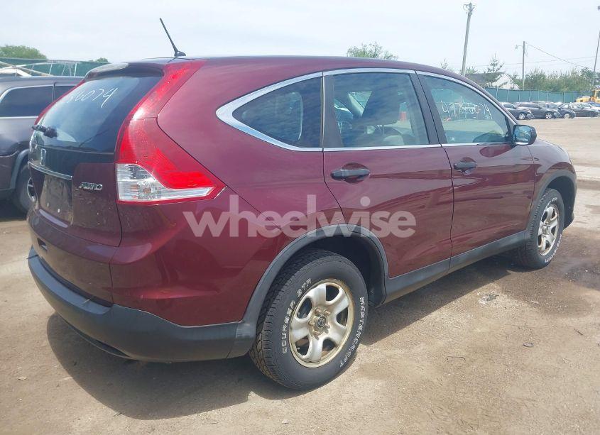 Photo 4 of 2012 Honda Cr-v LX (VIN 5J6RM4H38CL057450)