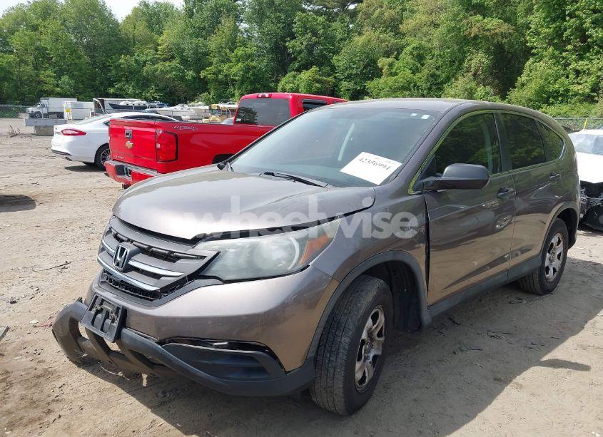 Photo 2 of 2013 Honda Cr-v LX (VIN 5J6RM4H38DL020805)