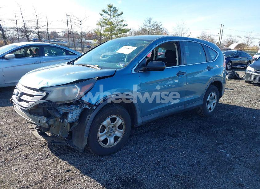 Photo 2 of 2013 Honda Cr-v LX (VIN 5J6RM4H38DL043145)