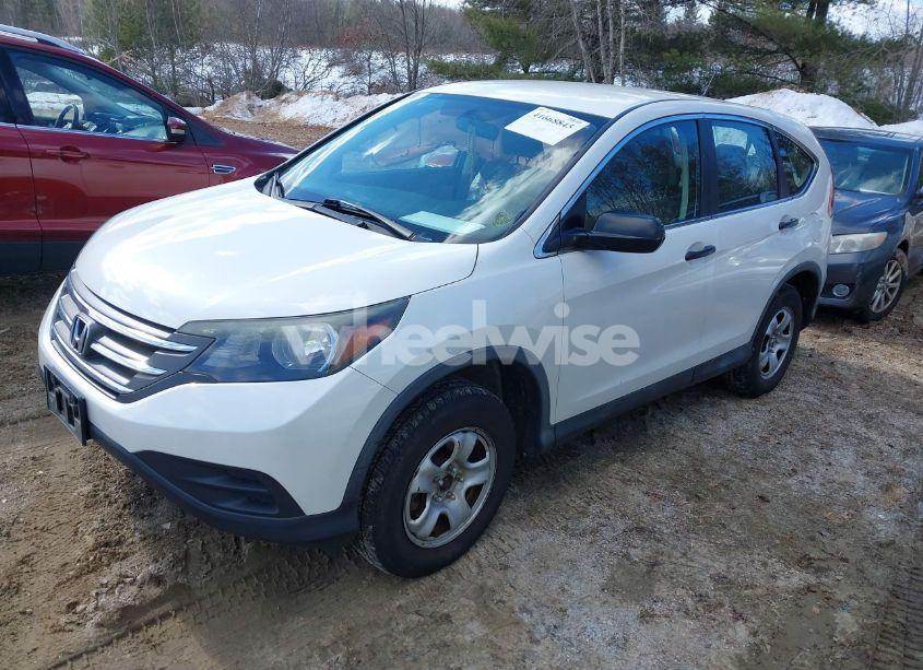 Photo 2 of 2014 Honda Cr-v LX (VIN 5J6RM4H38EL081055)