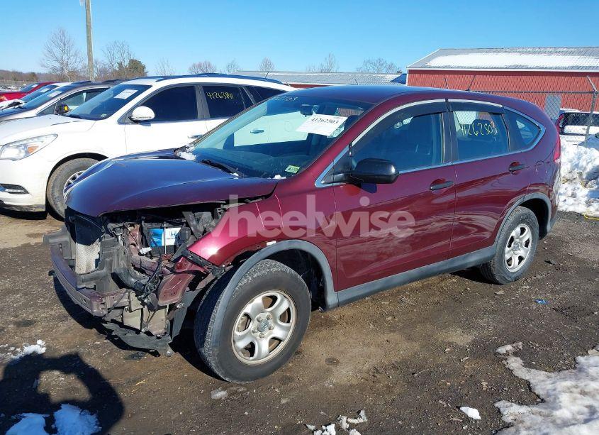Photo 2 of 2014 Honda Cr-v LX (VIN 5J6RM4H38EL084862)