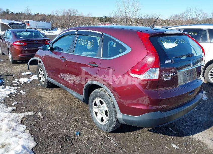Photo 3 of 2014 Honda Cr-v LX (VIN 5J6RM4H38EL084862)