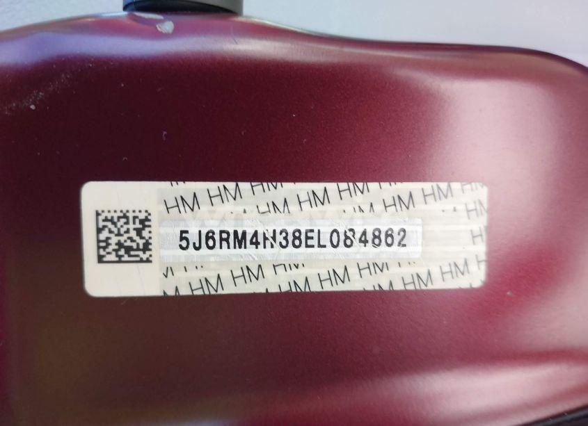 Photo 9 of 2014 Honda Cr-v LX (VIN 5J6RM4H38EL084862)