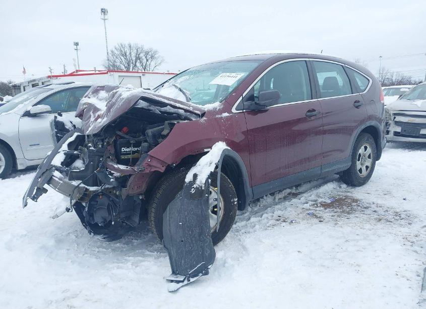 Photo 2 of 2014 Honda Cr-v LX (VIN 5J6RM4H38EL094758)