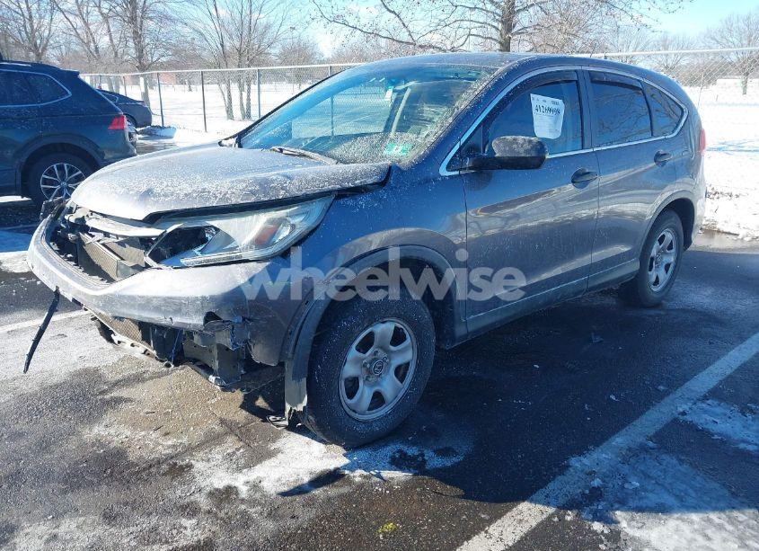 Photo 2 of 2015 Honda Cr-v LX (VIN 5J6RM4H38FL006096)