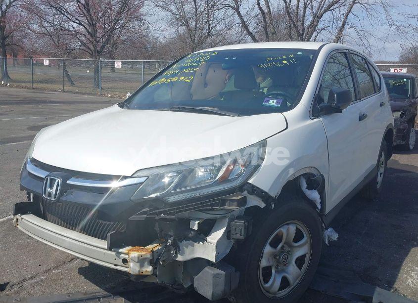Photo 2 of 2015 Honda Cr-v LX (VIN 5J6RM4H38FL058912)