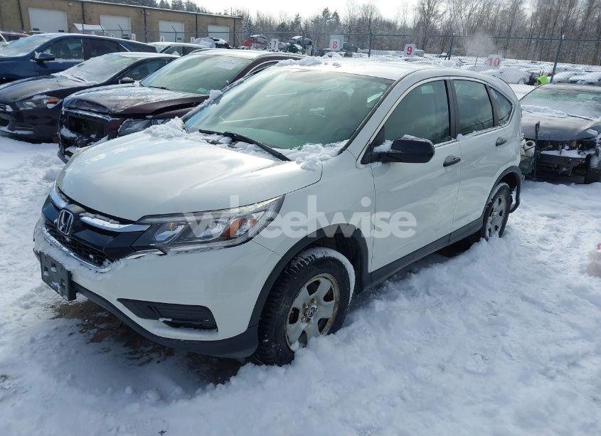 Photo 2 of 2016 Honda Cr-v LX (VIN 5J6RM4H38GL008464)