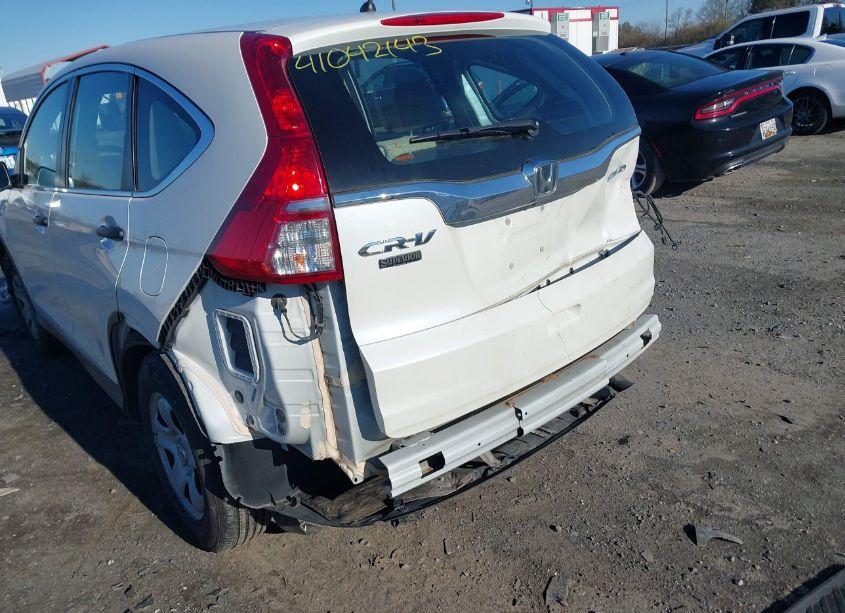 Photo 12 of 2016 Honda Cr-v LX (VIN 5J6RM4H38GL051363)