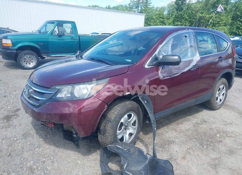 Photo 2 of 2013 Honda Cr-v LX (VIN 5J6RM4H39DL010039)