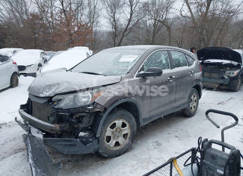 Photo 2 of 2013 Honda Cr-v LX (VIN 5J6RM4H39DL072556)