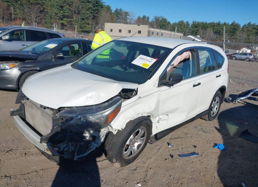 Photo 2 of 2013 Honda Cr-v LX (VIN 5J6RM4H39DL075215)