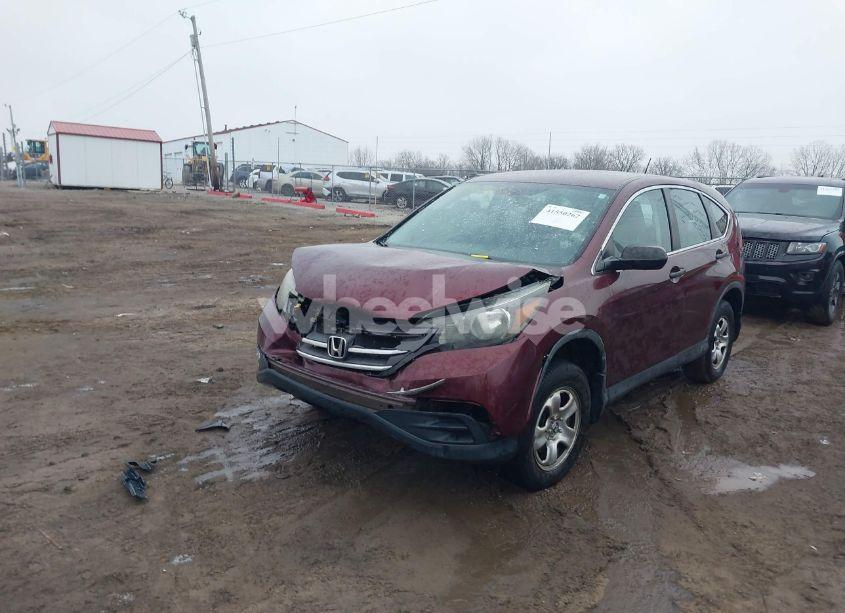 Photo 2 of 2014 Honda Cr-v LX (VIN 5J6RM4H39EL058982)