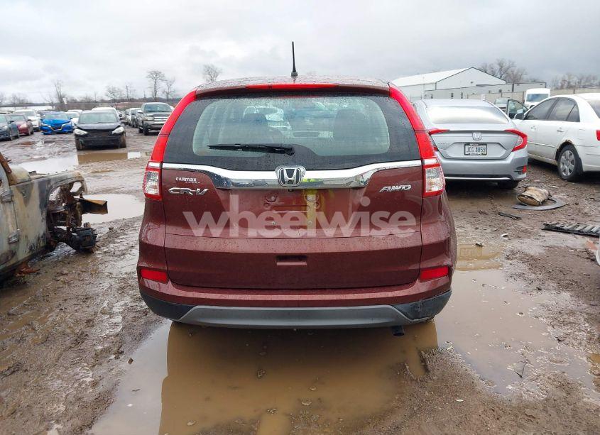 Photo 16 of 2015 Honda Cr-v LX (VIN 5J6RM4H39FL038491)
