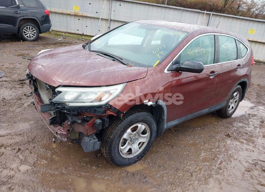 Photo 2 of 2015 Honda Cr-v LX (VIN 5J6RM4H39FL038491)