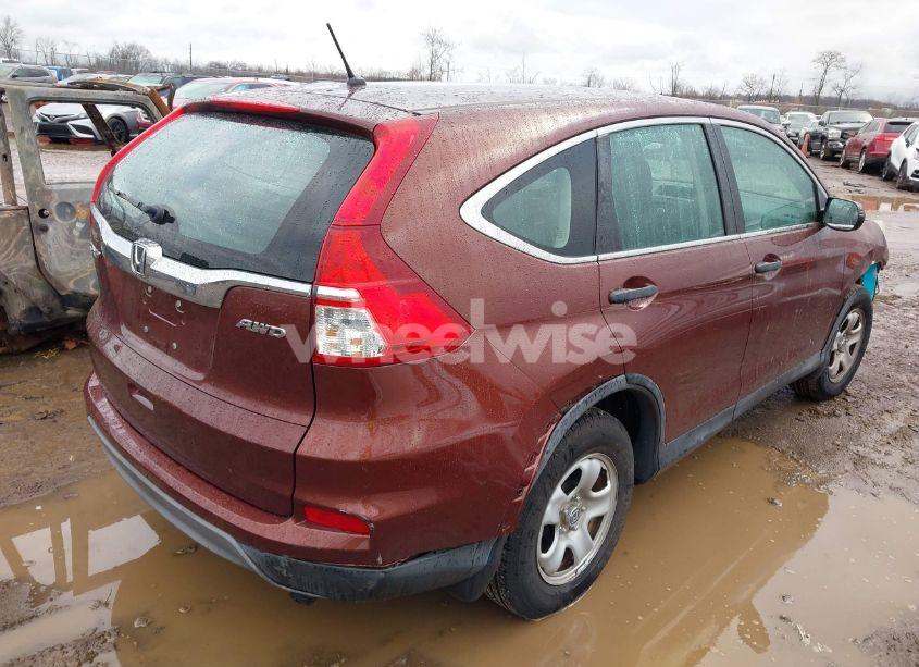 Photo 4 of 2015 Honda Cr-v LX (VIN 5J6RM4H39FL038491)