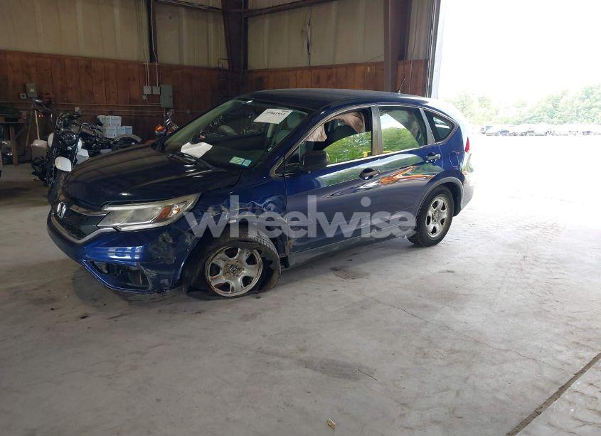 Photo 2 of 2015 Honda Cr-v LX (VIN 5J6RM4H39FL068946)