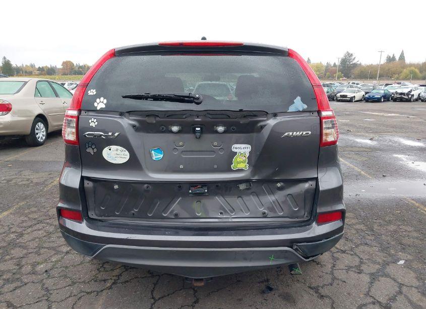 Photo 6 of 2016 Honda Cr-v SE (VIN 5J6RM4H42GL029979)