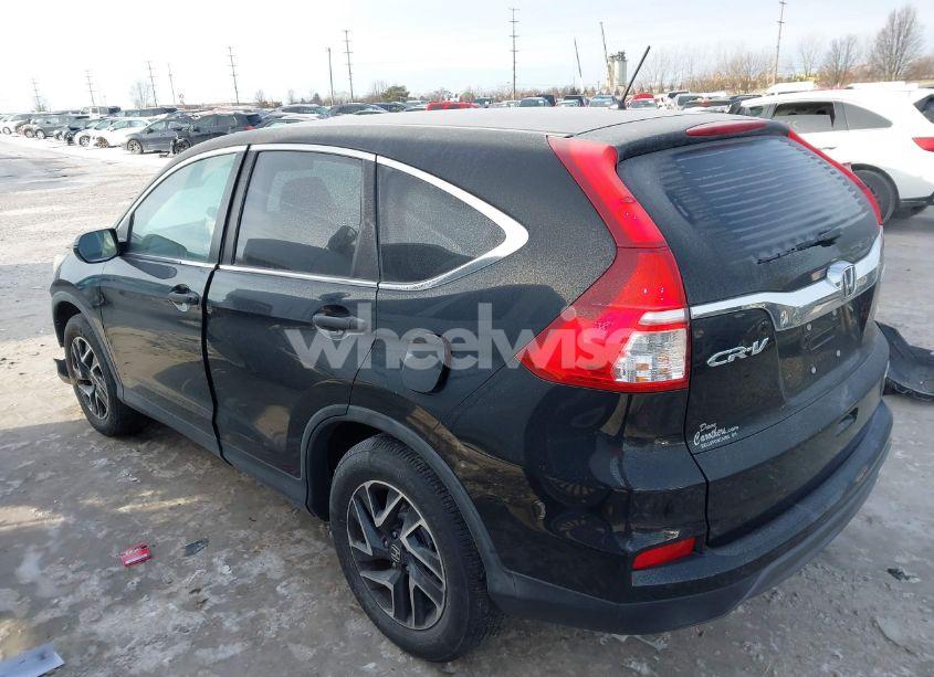 Photo 3 of 2016 Honda Cr-v SE (VIN 5J6RM4H42GL039329)