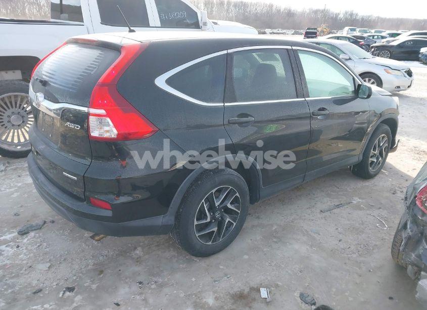 Photo 4 of 2016 Honda Cr-v SE (VIN 5J6RM4H42GL039329)