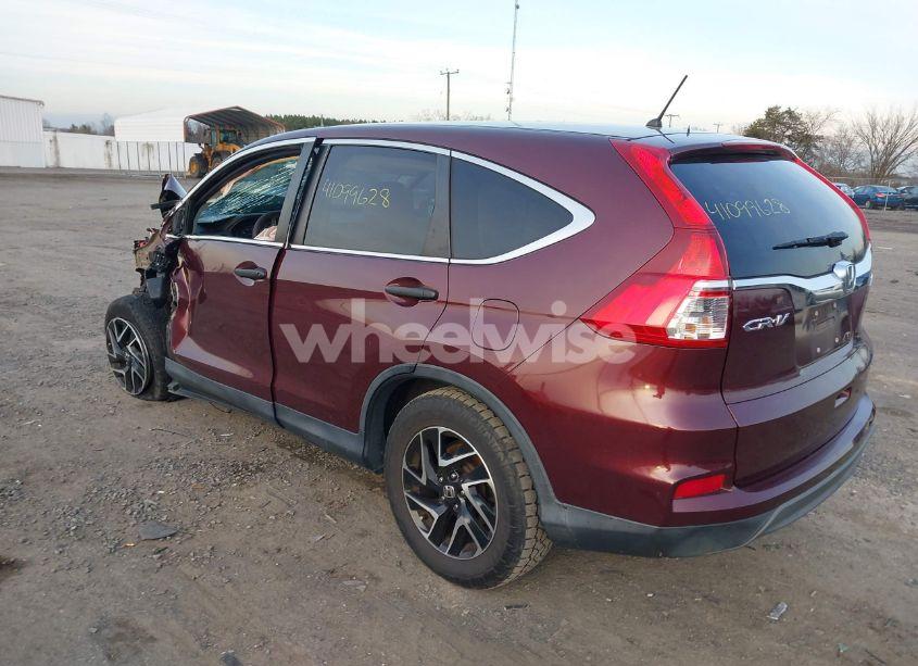 Photo 3 of 2016 Honda Cr-v SE (VIN 5J6RM4H42GL080589)