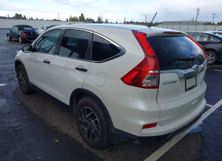 Photo 3 of 2016 Honda Cr-v SE (VIN 5J6RM4H43GL078642)