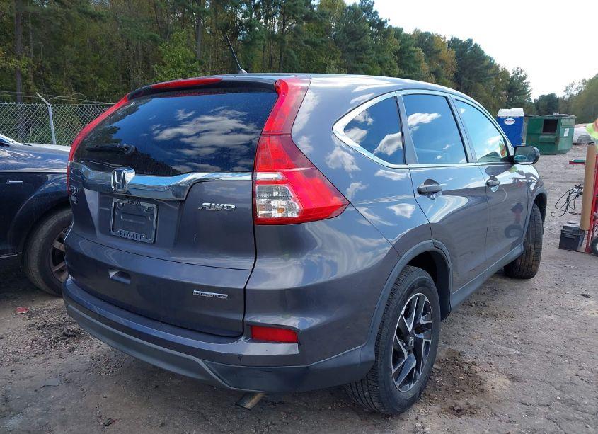 Photo 4 of 2016 Honda Cr-v SE (VIN 5J6RM4H44GL094140)