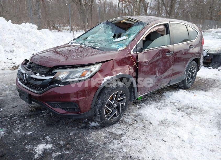 Photo 2 of 2016 Honda Cr-v SE (VIN 5J6RM4H46GL091174)