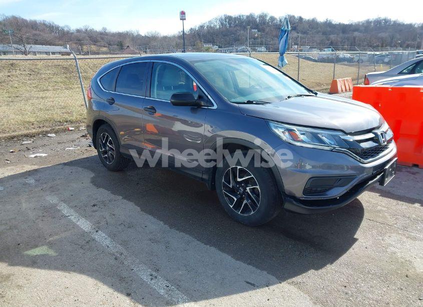 2016 Honda Cr-v SE (VIN 5J6RM4H47GL103493) main photo