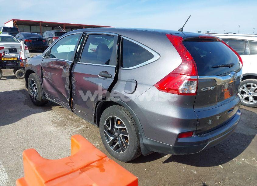 Photo 3 of 2016 Honda Cr-v SE (VIN 5J6RM4H47GL103493)