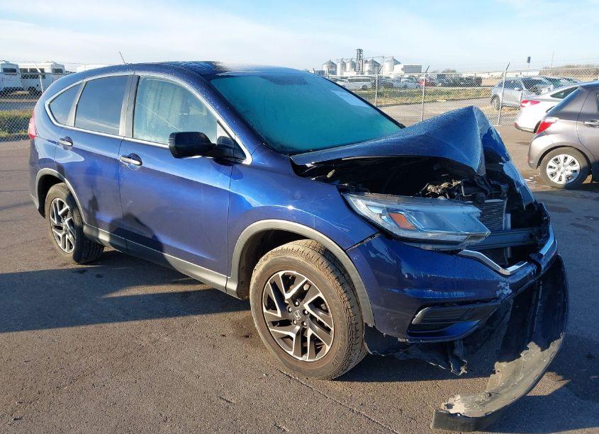 2016 Honda Cr-v SE (VIN 5J6RM4H48GL034538) main photo