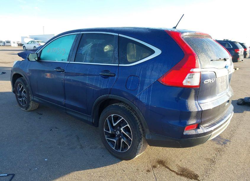 Photo 3 of 2016 Honda Cr-v SE (VIN 5J6RM4H48GL034538)