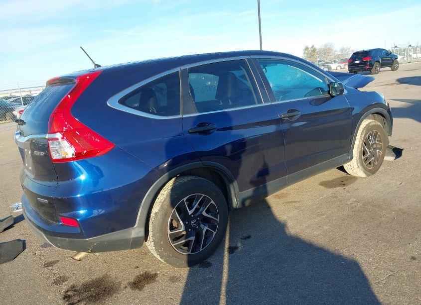 Photo 4 of 2016 Honda Cr-v SE (VIN 5J6RM4H48GL034538)