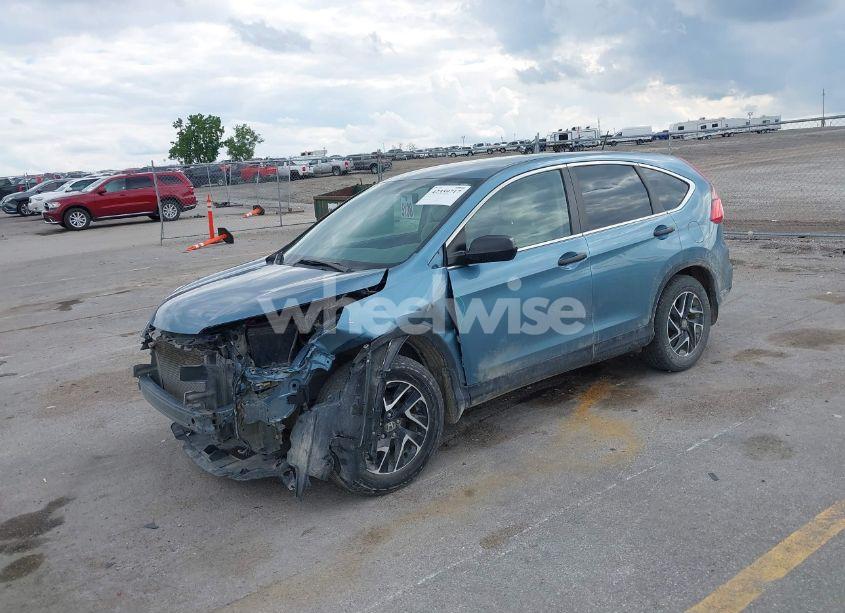Photo 2 of 2016 Honda Cr-v SE (VIN 5J6RM4H48GL056636)