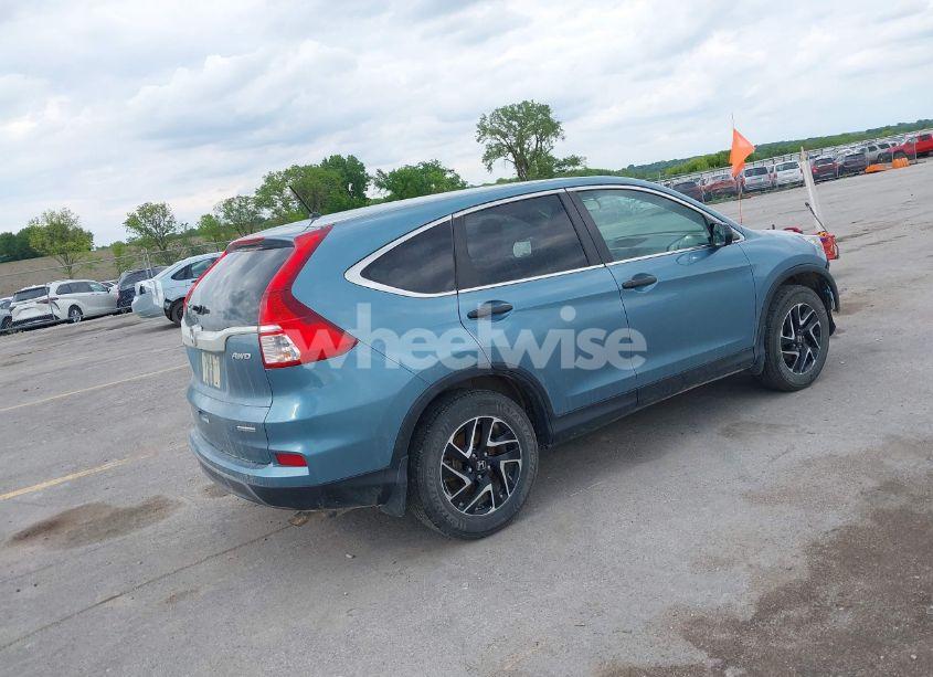 Photo 4 of 2016 Honda Cr-v SE (VIN 5J6RM4H48GL056636)