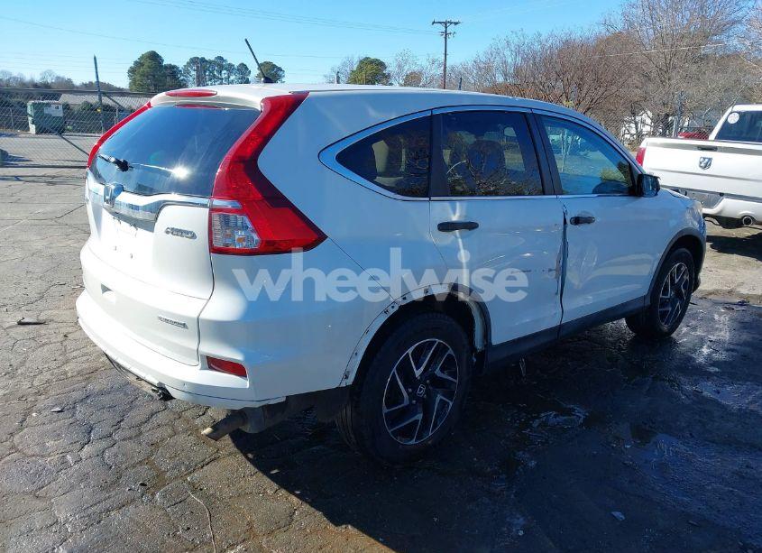 Photo 4 of 2016 Honda Cr-v SE (VIN 5J6RM4H48GL069922)