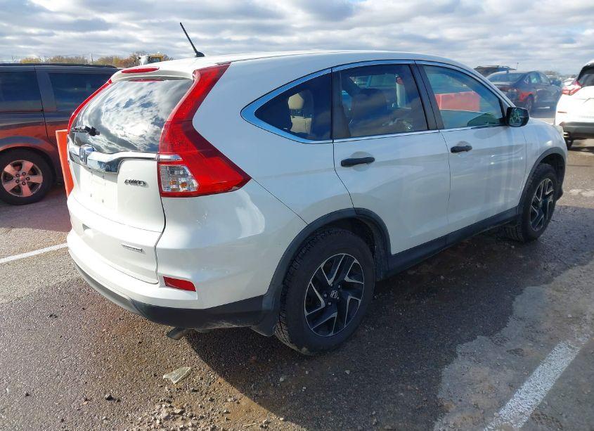 Photo 4 of 2016 Honda Cr-v SE (VIN 5J6RM4H48GL102854)