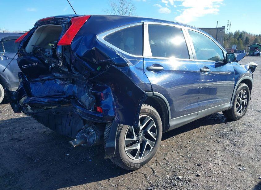 Photo 4 of 2016 Honda Cr-v SE (VIN 5J6RM4H4XGL019538)