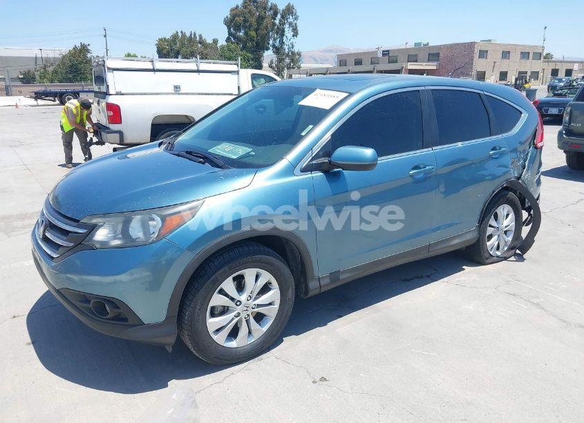 Photo 2 of 2014 Honda Cr-v EX (VIN 5J6RM4H51EL027162)